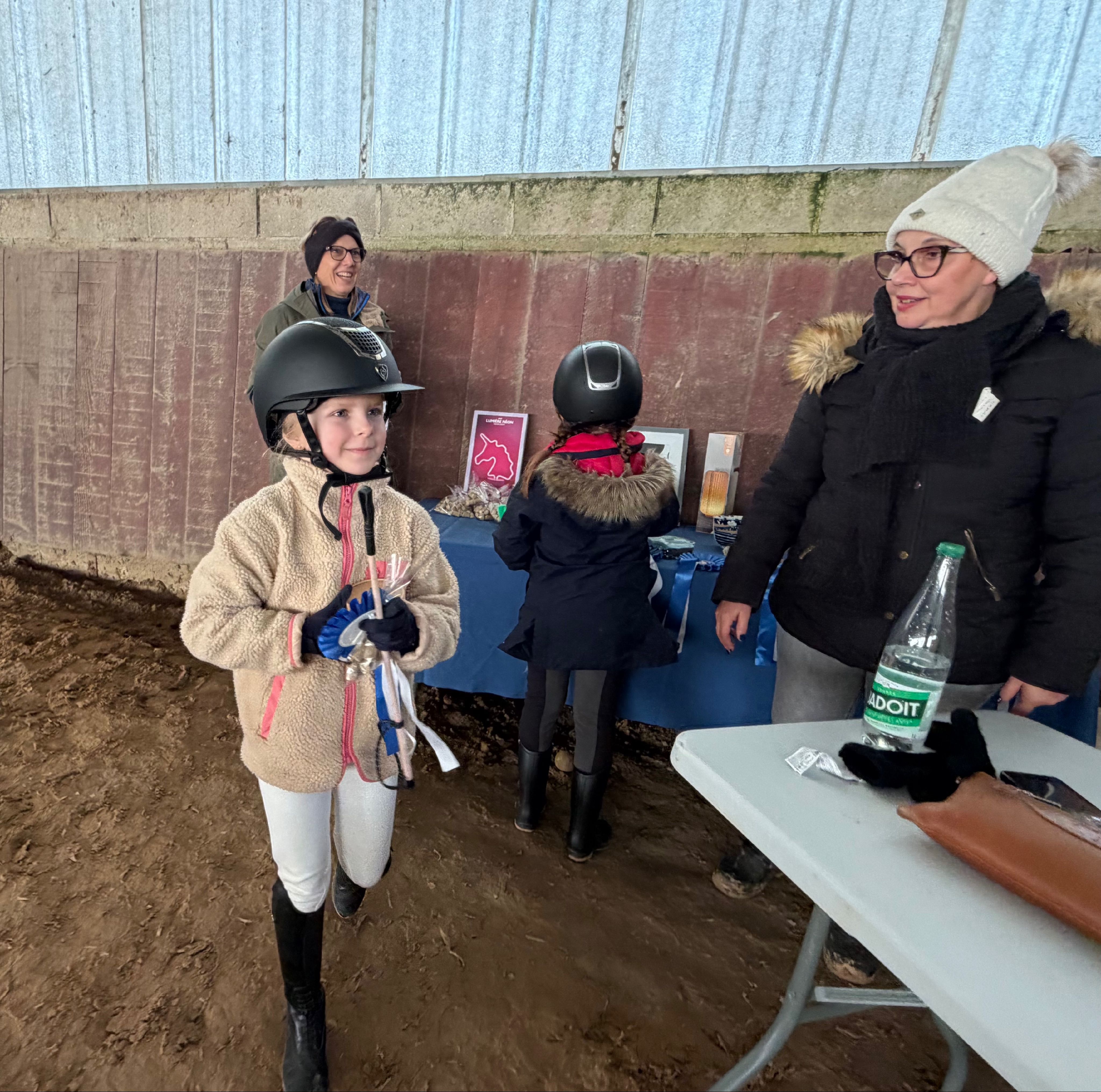 Fière d'être là !